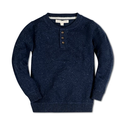 Hope & Henry Boys' Long Sleeve Henley Pullover Sweater, Infant 4 Hope & Henry Boys' Long Sleeve Henley Pullover Sweater, Infant - Image 4