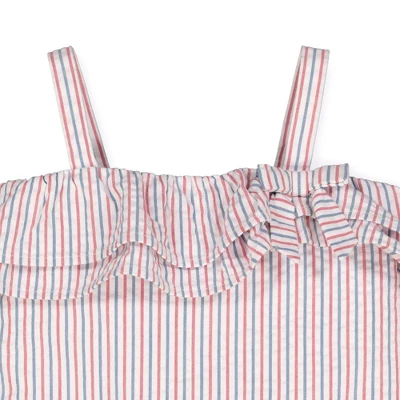 Hope & Henry Girls' Ruffle Edge Romper, Infant 1 Hope & Henry Girls' Ruffle Edge Romper, Infant