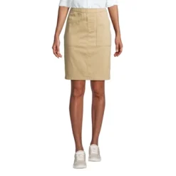 Lands' End Women's Mid Rise Elastic Waist Pull On Knockabout Chino Skort -ActiveMode Sales Store GUEST c11d72d8 a5a4 4431 bd4a 141fe2e539a7