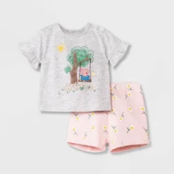 Baby Girls' Hasbro Peppa Pig Top And Bottom Set - Pink -ActiveMode Sales Store GUEST c1955c2c 18b3 4b4b bb37 70d920303034