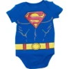 DC Comics Justice League Batman Superman The Flash Baby 5 Pack Costume Bodysuits Newborn To Infant