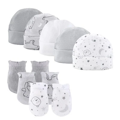 The Peanutshell Celestial Bears 23-Piece Layette Gift Set In Grey/White 0-3 Months 5 The Peanutshell Celestial Bears 23-Piece Layette Gift Set In Grey/White 0-3 Months - Image 5