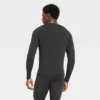Men's Fitted Cold Mock Long Sleeve Athletic Top - All In Motion™