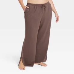 Women's Waffle Wide Leg Pants - All In Motion™ -ActiveMode Sales Store GUEST c6b2b239 9d1c 4e74 af3a dc965763bcb9