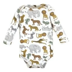 Hudson Baby Unisex Baby Cotton Long-Sleeve Bodysuits, Rustic Safari -ActiveMode Sales Store GUEST c78da162 5219 4d9c bb1e 23b69faf6157