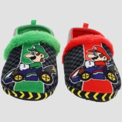 Kids' Nintendo Super Mario Kart Loafer Slippers - Red/Green -ActiveMode Sales Store GUEST c9bba113 3156 4652 97c8 0a6ed3f00f2a