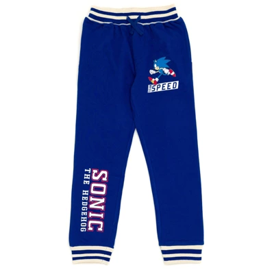 SEGA Sonic The Hedgehog Fleece Bomber Jacket And Jogger Pants Little Kid To Big Kid 2 SEGA Sonic The Hedgehog Fleece Bomber Jacket And Jogger Pants Little Kid To Big Kid - Image 2