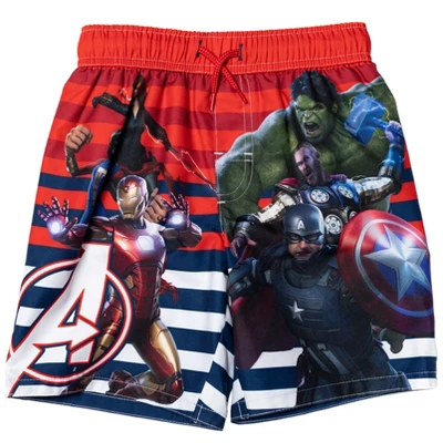 Marvel Avengers Black Panther Captain America Thor Iron Man Hulk Swim Trunks Bathing Suit Toddler To Big Kid 7 Marvel Avengers Black Panther Captain America Thor Iron Man Hulk Swim Trunks Bathing Suit Toddler To Big Kid - Image 7