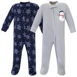 Hudson Baby Baby Fleece Zipper Sleep And Play 2pk, Navy Snowman -ActiveMode Sales Store GUEST cbc89305 50ee 421f 9672 4e233995821d
