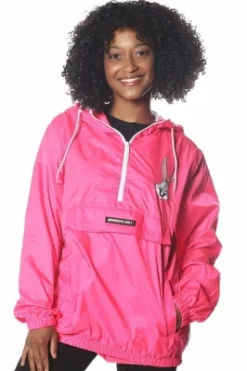 Members Only Women's Pink Looney Tunes Popover Windbreaker Jacket -ActiveMode Sales Store GUEST cdb57f4c ceb9 4027 979a 1744140e3952