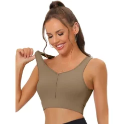 Allegra K Women's High Impact Workout Wirefree With Padded Sports Bra 13 Allegra K Women's High Impact Workout Wirefree With Padded Sports Bra -ActiveMode Sales Store GUEST ce3665c9 3352 4153 994f cc7d5d633292