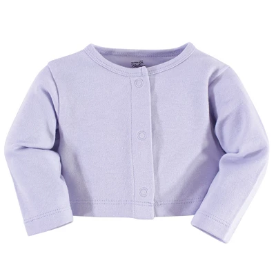 Touched By Nature Baby And Toddler Girl Organic Cotton Dress And Cardigan 2pc Set, Flutter Garden 3 Touched By Nature Baby And Toddler Girl Organic Cotton Dress And Cardigan 2pc Set, Flutter Garden - Image 3