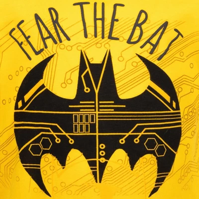 DC Comics Justice League Batman T-Shirt Tank Top And Mesh Shorts 3 Piece Outfit Set Toddler 6 DC Comics Justice League Batman T-Shirt Tank Top And Mesh Shorts 3 Piece Outfit Set Toddler - Image 6