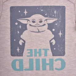 Lucasfilm Star Wars Boy's 2-Piece Baby Yoda Romper And Hoodie Bodysuit Set For Infant