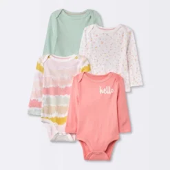 Baby Girls' 4pk Long Sleeve Bodysuit - Cloud Island™ Floral 11 Baby Girls' 4pk Long Sleeve Bodysuit - Cloud Island™ Floral -ActiveMode Sales Store GUEST d6cf913a 1dd8 417e a034 f2d2d36d4303
