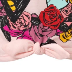 Disney Nightmare Before Christmas Knotted Graphic T-Shirt French Terry Shorts Set Black / Pink -ActiveMode Sales Store GUEST d71f1c50 acfc 4c5e b8ce 8e1dde69969f