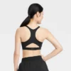 Women's High Support Embossed Racerback Run Sports Bra - All In Motion™