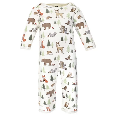 Hudson Baby Infant Boy Cotton Coveralls, Forest Animals 4 Hudson Baby Infant Boy Cotton Coveralls, Forest Animals - Image 4