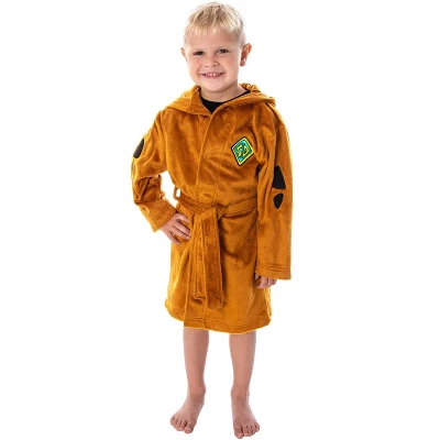 Scooby-Doo Scooby Doo Toddler Hooded Costume Robe Soft Plush W/ Ears 4 Scooby-Doo Scooby Doo Toddler Hooded Costume Robe Soft Plush W/ Ears - Image 4