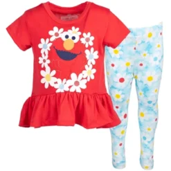 Sesame Street Big Bird Cookie Monster Elmo Baby Girls Pullover T-Shirt And Leggings Outfit Set Infant 19 Sesame Street Big Bird Cookie Monster Elmo Baby Girls Pullover T-Shirt And Leggings Outfit Set Infant -ActiveMode Sales Store GUEST dafabd06 b64c 4855 971a 6a2d3e3db0db
