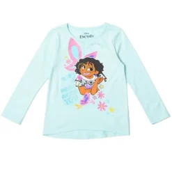 Disney Encanto Isabela Luisa Mirabel Girls 2 Pack T-Shirts Little Kid To Big Kid