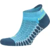 Balega Silver No Show Running Socks - Legion Blue/Ethereal Blue