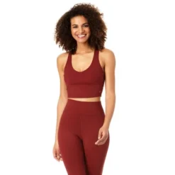 Anne Cole Active - V Neck Crop Top -ActiveMode Sales Store GUEST e17a27a7 9454 4e7b a878 24cefe0fccb6