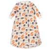 Hudson Baby Infant Boy Long-Sleeve Fleece Sleeping Bag, Forest, 0-9 Months