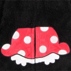 Disney Minnie Mouse Baby Girls Zip Up Fur Hoodie Newborn To Infant