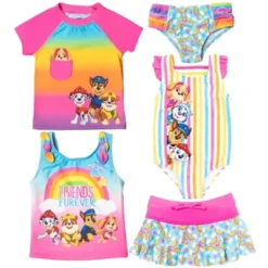 Nickelodeon Paw Patrol Chase Skye Rubble Girls One Piece Bathing Suit Rash Guard Tankini Top Bikini Bottom And Skort 5 Swimsuit Set Toddler -ActiveMode Sales Store GUEST e519e740 989b 479a 9b00 90ee9b444f6b