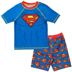 DC Comics Justice League Batman Toddler Boys Rash Guard And Swim Trunks Outfit Set -ActiveMode Sales Store GUEST e5487f88 09f2 46f3 ab99 f2773a9e1a09