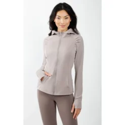 Yogalicious - Women's Slim Fit Hooded Track Jacket -ActiveMode Sales Store GUEST ea0b5ecb 1288 48ad 96db 4313c4c6f1aa