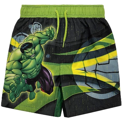 Marvel Avengers Hulk Black Panther Captain America 3 Pack Swim Trunks Toddler 4 Marvel Avengers Hulk Black Panther Captain America 3 Pack Swim Trunks Toddler - Image 4
