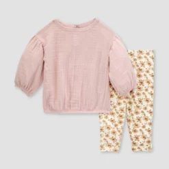 Burt's Bees Baby Burt's Bees Baby® Gauze Tunic & Ditsy Country Floral Leggings Set -ActiveMode Sales Store GUEST ea92166d d1fa 4247 b9f9 7a13ac5d7fe6