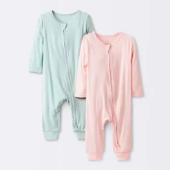 Baby Girls' 2pk Premium Romper - Cloud Island™ -ActiveMode Sales Store GUEST ee1fd830 5397 4a6e 9483 6230454733f3