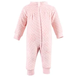 Hudson Baby Infant Girl Plush Jumpsuits, Burgundy Floral -ActiveMode Sales Store GUEST ef7df867 7020 4493 aae2 27ef761ab2dc