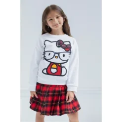 Hello Kitty Girls Fleece Sweatshirt And Skirt Toddler To Big Kid -ActiveMode Sales Store GUEST f204553d 0af9 4e40 b8bc d9a373309cd8