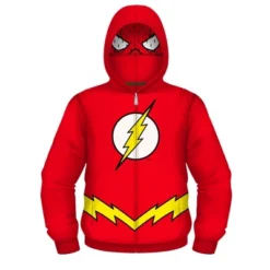 Warner Bros Boys' DC Comics The Flash Cosplay Hooded Sweatshirt - Red -ActiveMode Sales Store GUEST f27caf76 d04e 4dd0 b609 0ee3242444af
