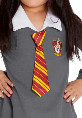 HARRY POTTER "Hermione Granger Gryffindor Halloween Toddler Costume Uniform Tie Pajama Gown 2 HARRY POTTER "Hermione Granger Gryffindor Halloween Toddler Costume Uniform Tie Pajama Gown - Image 2