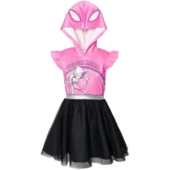 Marvel Spider-Man Spider-Gwen Ghost Spider Girls Mesh Cosplay Tulle Dress Little Kid To Big Kid 12 Marvel Spider-Man Spider-Gwen Ghost Spider Girls Mesh Cosplay Tulle Dress Little Kid To Big Kid -ActiveMode Sales Store GUEST f475d068 26e9 4d95 82c7 061a14472370