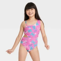 Girls' JoJo Siwa "Stars Bows" One Piece Swimsuit - Pink -ActiveMode Sales Store GUEST f63e29e2 cf57 4c8a 8585 d51c405622fa