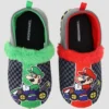Kids' Nintendo Super Mario Kart Loafer Slippers - Red/Green