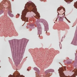 Carter's Just One You® Toddler Girls' Princesses And Horses Short Sleeve Pajama Set - Pink