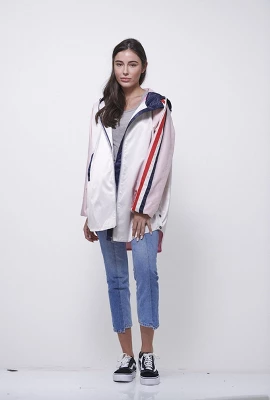 Members Only Women's Long Satin Twill Jacket 5 Members Only Women's Long Satin Twill Jacket - Image 5