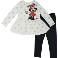 Mickey Mouse & Friends Minnie Mouse Girls T-Shirt And Leggings Outfit Set Little Kid 13 Mickey Mouse & Friends Minnie Mouse Girls T-Shirt And Leggings Outfit Set Little Kid -ActiveMode Sales Store GUEST fb6cb571 4760 45dd 8ab3 b6960f247093