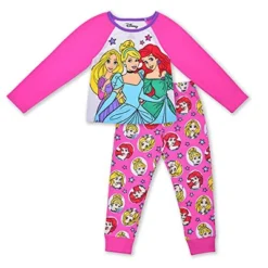 Disney Girl's Disney Princesses Ariel, Rapunzel, And Cinderella Graphic Printed Long Sleeve T-Shirt And Jog Pants Bundle For Kids -ActiveMode Sales Store GUEST fed5f368 344b 4047 8315 9e138d5d2671